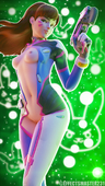 3D Blender D.Va Overwatch // 675x1200 // 602.7KB // jpg