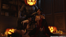 3D Ada_Wong Blender Claire_Redfield Resident_Evil Smokescreen117 T-00 // 3840x2160 // 5.7MB // png