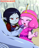 Adventure_Time Marceline_the_Vampire_Queen Princess_Bubblegum Reit // 1200x1500 // 226.8KB // jpg