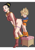 Chi-Chi Dragon_Ball Dragon_Ball_Z Pandora's_Box Son_Goten // 2480x3508 // 1.2MB // png