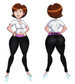 Disney_(series) Elastigirl Helen_Parr The_Incredibles_(film) grimphantom // 4117x4624 // 3.3MB // png