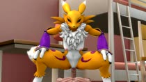 3D Animated DevilsCry Digimon Renamon Source_Filmmaker // 1280x720 // 417.2KB // webm