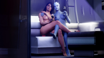3D Asari Ashley_Williams Blender Commander_Shepard Dom3D Liara_T'Soni Mass_Effect // 3840x2160 // 8.3MB // png