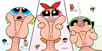 Blossom Bubbles Buttercup The_Powerpuff_Girls randomrandom // 2560x1274 // 928.6KB // png