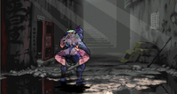 Animated Darkstalkers Morrigan_Aensland Mugen pixel // 640x342 // 514.0KB // gif