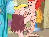 Barney_Rubble The_Flintstones Wilma_Flintstone // 600x446 // 115.3KB // jpg