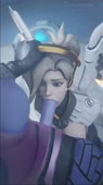 3D Animated Blender Mercy Overwatch Sound Widowmaker dreamrider evilaudio // 1080x1920 // 35.9MB // mp4