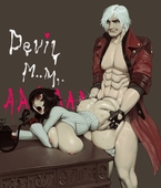 Dante Devil_May_Cry_(series) Lady_(Devil_May_Cry) LewdCactus // 1027x1200 // 137.9KB // jpg