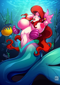 Disney_(series) Flounder Princess_Ariel Pupuliini The_Little_Mermaid_(film) // 1100x1555 // 929.5KB // jpg