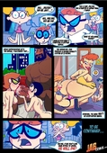 Dee_Dee Dexter Dexter's_Laboratory Dexter's_Mom JabComix Lisa_The_BabySitter // 737x1050 // 629.8KB // jpg