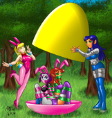 Blackfire DC_Comics Easter Kitten_(Teen_Titans) Raven Starfire Teen_Titans // 600x631 // 139.3KB // jpg