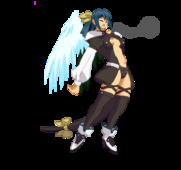 Animated Dizzy‎ Guilty_Gear Mugen // 314x295 // 643.7KB // gif