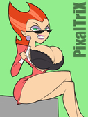 Danny_Phantom Penelope_Spectra pixaltrix // 1280x1707 // 471.1KB // png