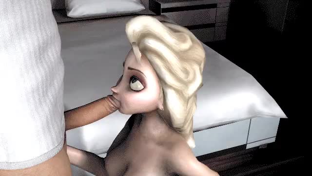 3D Animated Disney_(series) Elsa_the_Snow_Queen Frozen_(film) // 640x360 // 3.7MB // webm