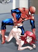 Cartoon_Reality Linno Marvel_Comics Mary_Jane_Watson Peter_Parker Spider-Man Spider-Man_(Series) // 535x717 // 571.2KB // png