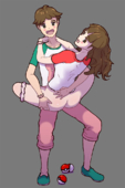 Pokemon Young_Couple_(Trainer_class) // 667x1000 // 316.9KB // png