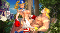 3D Crossover Rival_Schools Street_Fighter Tiffany_Lords Vega a_reyko // 4000x2200 // 2.1MB // jpg