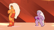 Amethyst Jasper Steven_Universe edit kabrro // 1600x900 // 622.7KB // png