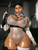 3D Call_of_Duty Nicki_Minaj Rude_Frog // 1700x2200 // 5.9MB // png