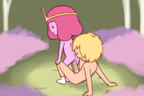 Adventure_Time Animated Finn_the_Human Princess_Bubblegum Toffee // 1200x800 // 586.9KB // gif