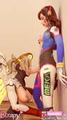 3D Blender D.Va Mercy Overwatch strapy // 720x1280 // 160.6KB // jpg