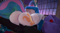 3D Animated Hooves-art My_Little_Pony_Friendship_Is_Magic Princess_Celestia Sound // 1920x1080, 8.4s // 6.9MB // webm