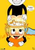 Cuphead Ms._Chalice Myster_Box The_Legendary_Chalice // 1389x1964 // 801.4KB // png