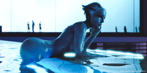 3D Asari Liara_T'Soni Major_Guardian Mass_Effect // 6000x3000 // 959.5KB // jpg