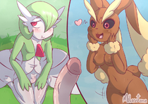 Gardevoir_(Pokemon) Lopunny_(Pokémon) Milo Pokemon // 1280x905 // 713.4KB // png