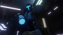 3D Animated Dark_Samus Metroid thenaysayer34 // 1280x720, 5s // 2.8MB // webm