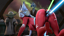 Shaak_Ti Star_Wars Togruta Yoda // 2560x1440 // 4.5MB // jpg