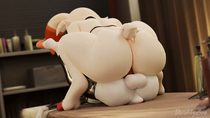 3D Animated Pokemon Scorbunny_(Pokemon) indigosfm // 1280x720, 10s // 895.1KB // mp4