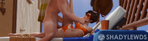 3D Animated Blender Overwatch ShadyLewds Tracer // 3840x1080, 4s // 11.5MB // mp4