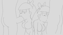 Animated Sherri Terri The_Simpsons maxtlat // 500x280 // 855.4KB // gif