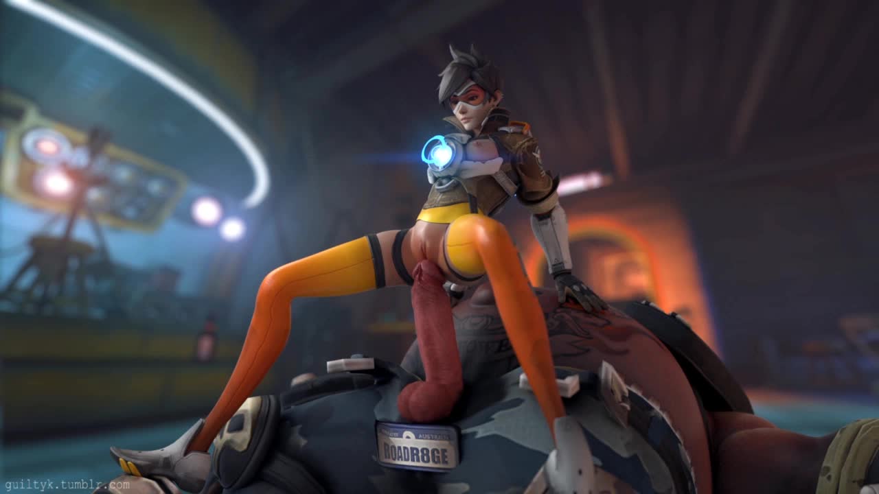 3D Animated GuiltyK Overwatch Roadhog Sound Tracer // 1280x720 // 12.6MB // webm