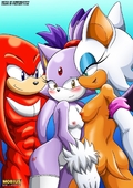 Adventures_of_Sonic_the_Hedgehog Blaze_The_Cat Knuckles_the_Echidna Rouge_The_Bat // 1024x1447 // 310.7KB // jpg