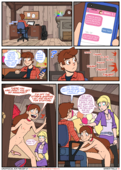 Dipper_Pines Gravity_Falls Incognitymous Mabel_Pines // 2500x3500 // 2.8MB // png
