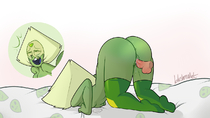 Peridot Steven_Universe blushmallet // 1280x720 // 458.2KB // png