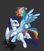 My_Little_Pony_Friendship_Is_Magic Rainbow_Dash Soarin // 1117x1280 // 156.0KB // png