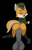Animated Lt.Fox Metalslayer Squirrel_And_Hedgehog r!p // 656x1000 // 745.5KB // gif