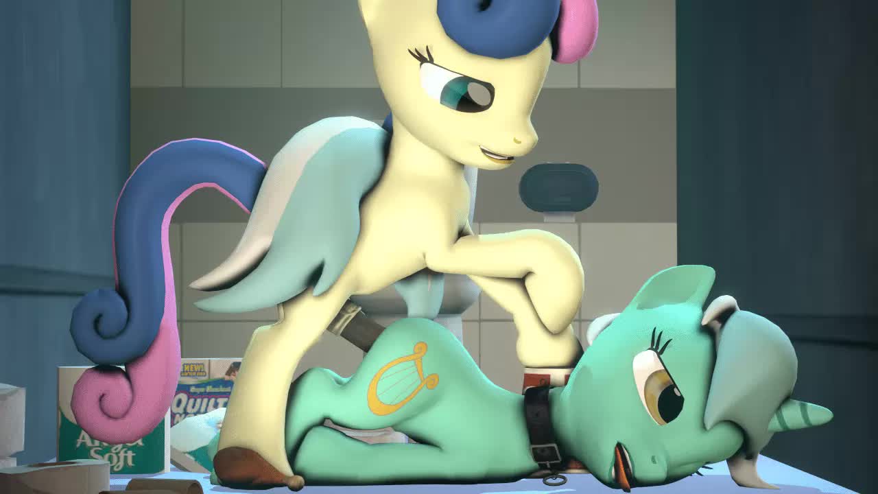 3D Animated Lyra_Heartstrings My_Little_Pony_Friendship_Is_Magic Source_Filmmaker Sweetie_Drops woozybits // 1280x720 // 1.2MB // webm