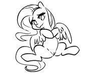 Animated Fluttershy Glacier_Clear My_Little_Pony_Friendship_Is_Magic // 540x385 // 647.2KB // gif