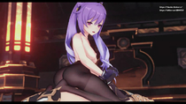 3D Aline Animated Genshin_Impact Keqing_(Genshin_Impact) Sound // 1280x720, 32.6s // 19.5MB // webm