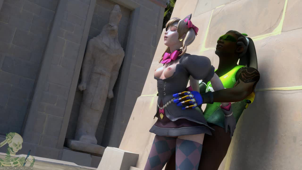 3D Animated Blender D.Va Lucio Overwatch mrbonessfm // 1280x720 // 621.3KB // webm