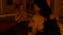 Ciri The_Witcher The_Witcher_3:_Wild_Hunt Triss_Merigold Yennefer // 1920x1080 // 7.9MB // png