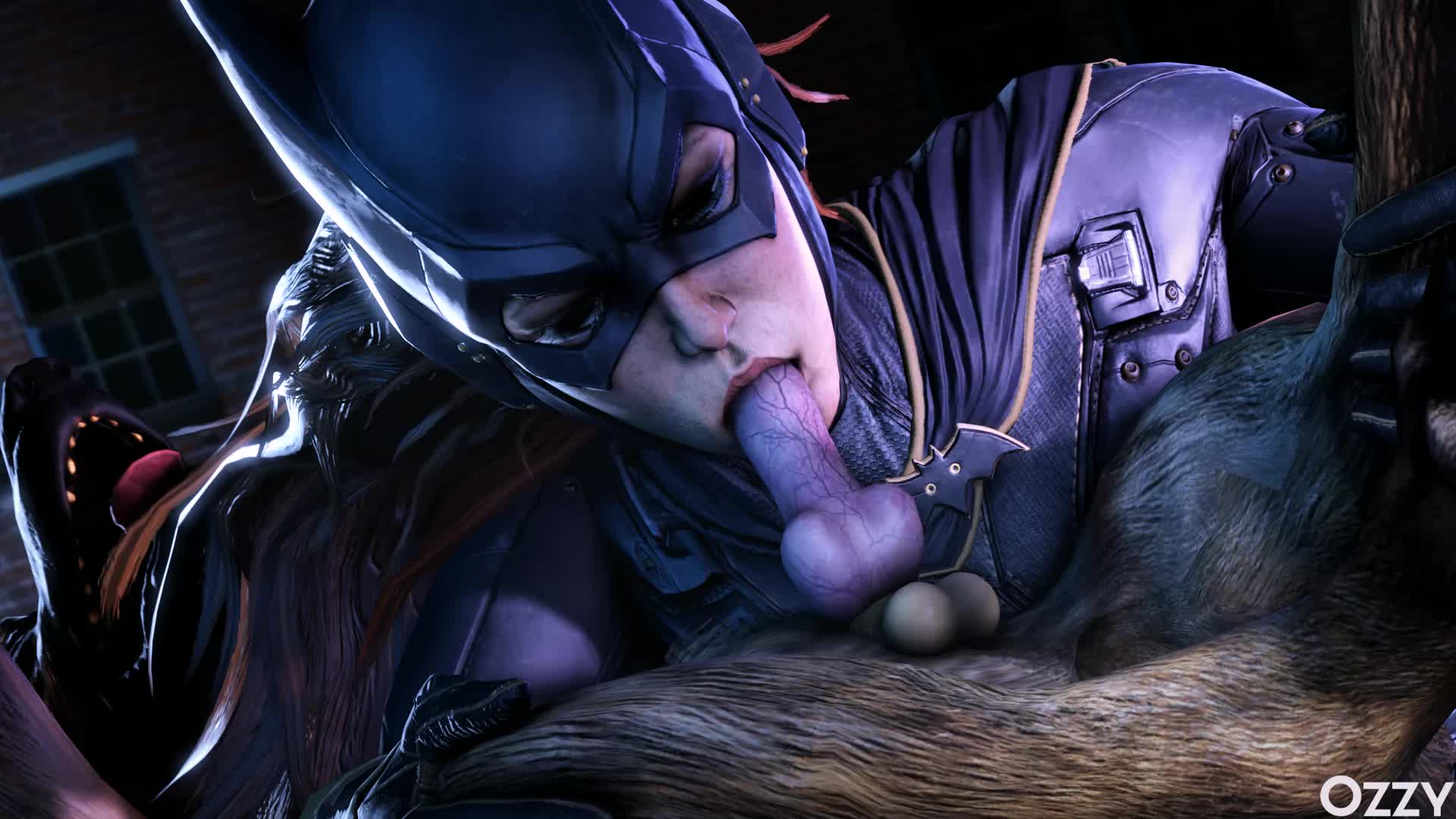 3D Animated Batgirl Batman_(Series) Batman_Arkham_Knight Source_Filmmaker ozzysfm // 1920x1080 // 634.5KB // webm