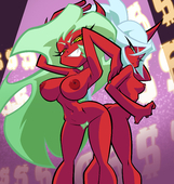 Kneesocks Panty_and_Stocking_with_Garterbelt Scanty coolerinker // 3606x3811 // 2.0MB // jpg