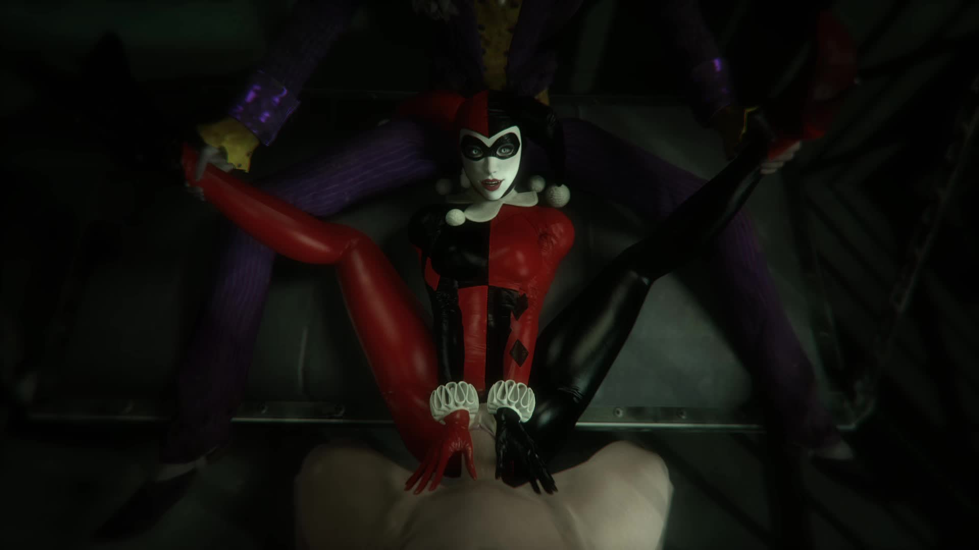 3D Animated Batman_(Series) DC_Comics Harley_Quinn Joker Leeterr Sound Source_Filmmaker // 1920x1080 // 4.0MB // webm