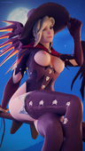 3D Blender Daintydjinn Mercy Overwatch // 1080x1920 // 867.0KB // jpg