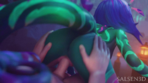 3D Animated League_of_Legends Neeko Salsen3d Sound // 1920x1080, 30s // 10.0MB // webm